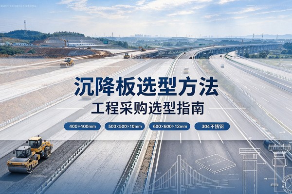 长乐沉降板选择方法
