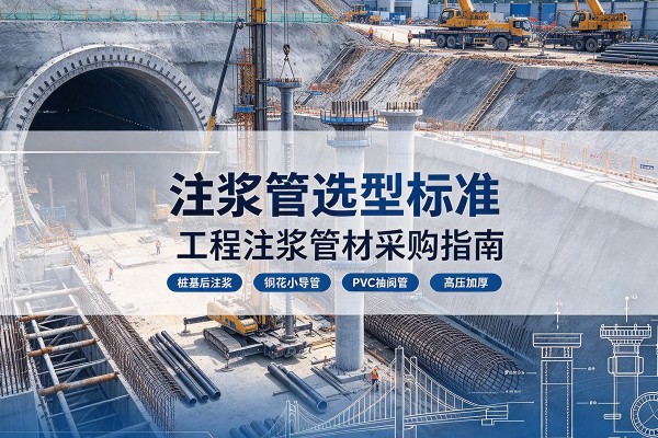 长乐注浆管选型标准
