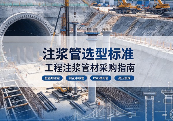 长乐注浆管选型标准